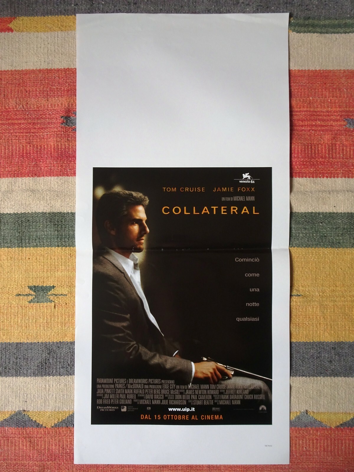 Locandina originale film Collateral (2004) - Regia di Michael Mann