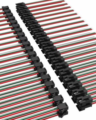 3 Pin Connector Led Strip Connectors Jst Sm Micro Male Female Plug 10cm For Led 