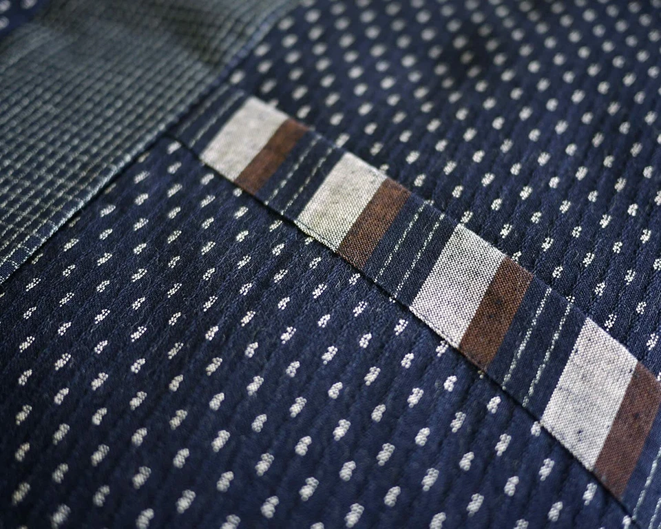 Chaqueta de Invierno Japonesa Kimono Hanten Warm Wear LL (XL) Talla Hecha en JAPÓN Foto 2 de 4