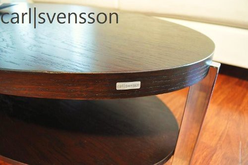 Design Couchtisch Tisch O-111 oval Chrom Carl Svensson 118x60x33,5cm - Bild 7 von 7