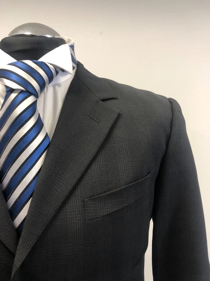 PAUL SMITH КОСТЮМ КУРТКА/BLAZER ЧИСТО НОВЫЙ ШЕРСТИ УГОЛЬ ЧЕК 38R ОТЛИЧНОМ СОСТОЯНИИ. - Изображение 2 из 4