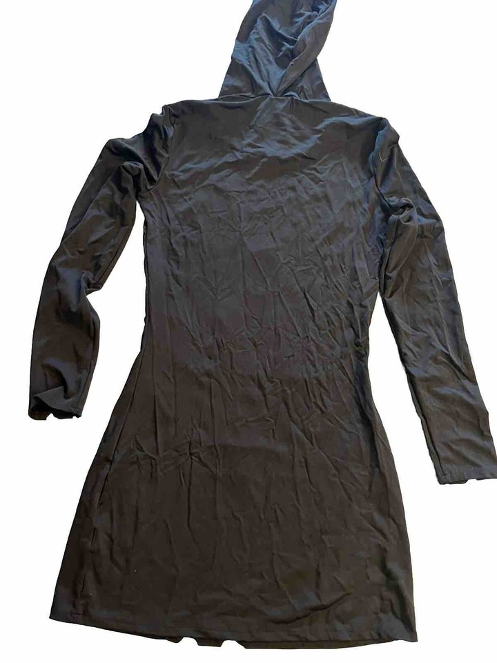 Spirit Halloween Costume Women’s Small Black Skeleton Hooded Dress eBay