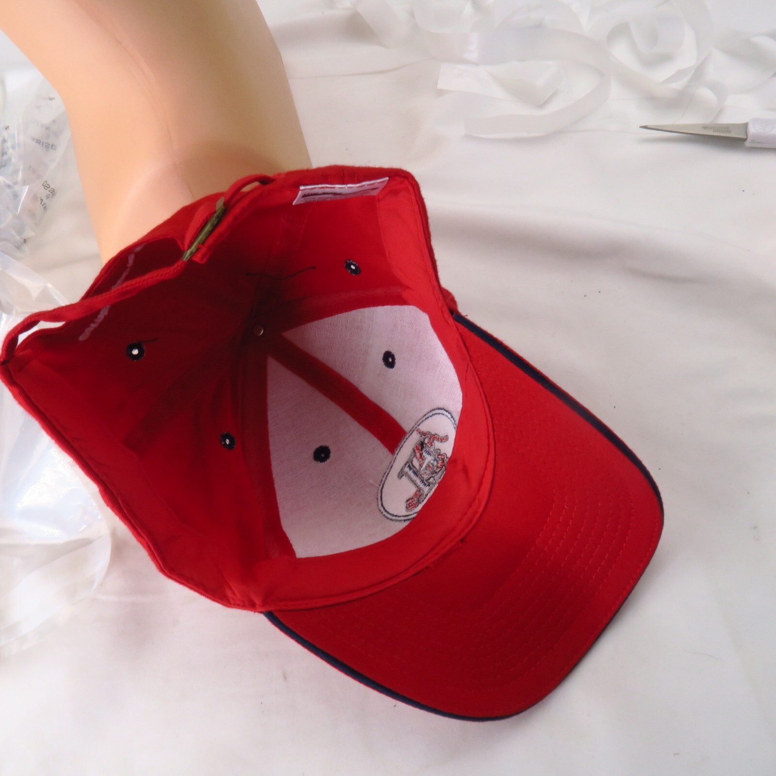 MiLB Hickory Crawdads Red Patch Strapback Hat Cor… - image 6