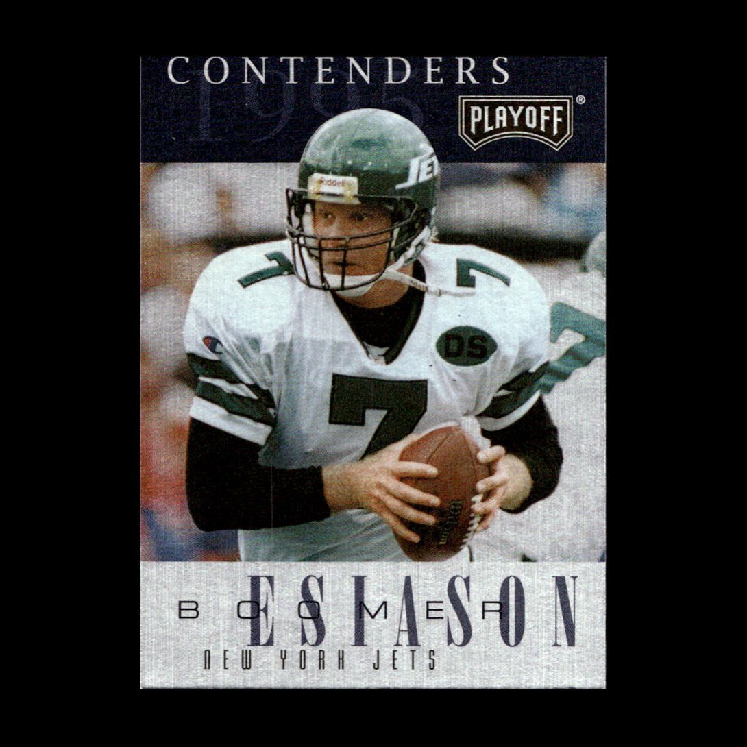 Boomer Esiason 1995 Playoff Contenders New York Jets #52 Set Break GM