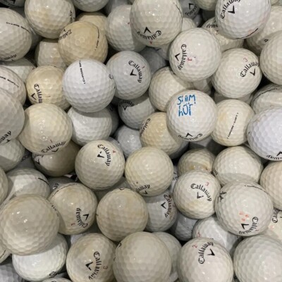 Callaway CHROME SOFT Lake Golfbälle - GRADE B - von Ace Golfbälle  ️ o  
