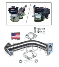 Exhaust Pipe Extension for log Splitter, Predator 212  224, Honda GX160  GX200