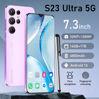 S23 Ultra 5G Smartphone 7.3 16GB+1TB Unlocked Dual SIM Android