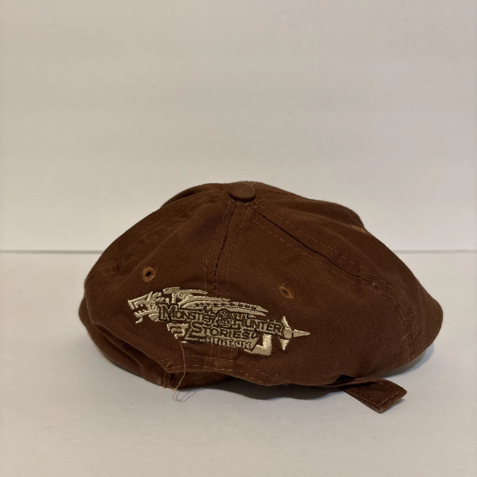 Sombrero ajustable Monster Hunter Stories marrón bordado Foto 4 de 4