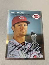 Matt McClain RC 2023 Topps Chrome Anniversary Base Reds #307