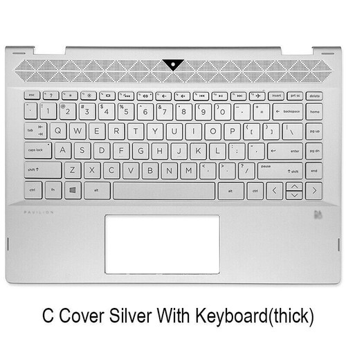 New For HP Pavilion X360 14-CD 14-CD005NS LCD Back Cover/Palmrest/Bottom Case - Picture 9 of 10