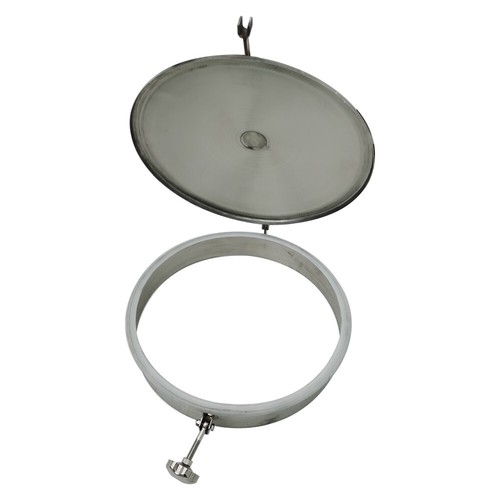 Stainless Steel Circular Manhole 19.6" Ordinary Pressure Safety Valve Cover - Picture 10 of 15