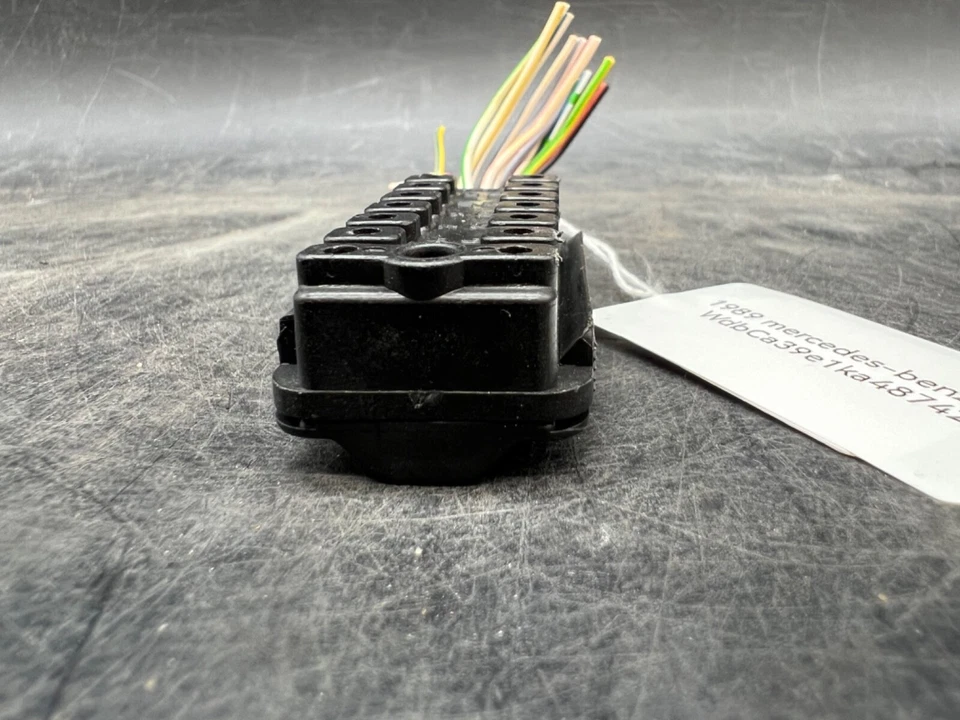 Arnés de cables coleta temperatura izquierda control de clima OEM Mercedes Benz 560 1986-1989 Foto 3 de 4