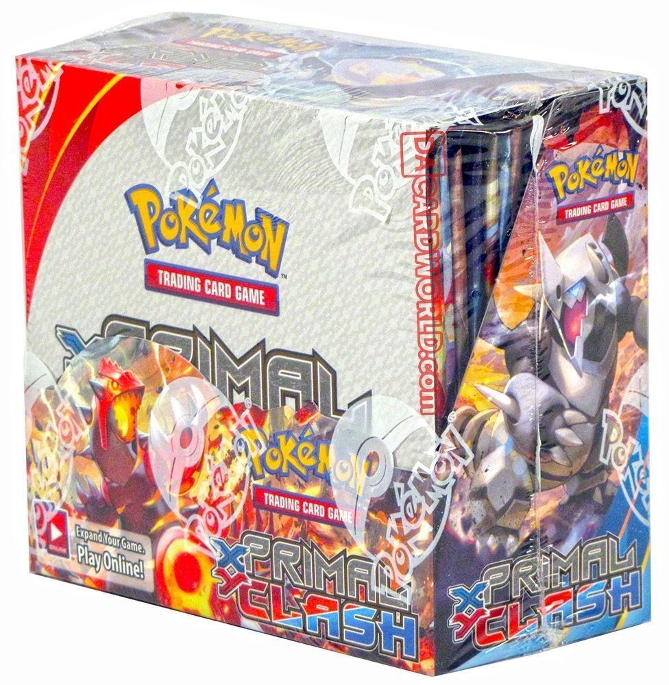 POKEMON XY5 PRIMAL CLASH SEALED BOOSTER BOX