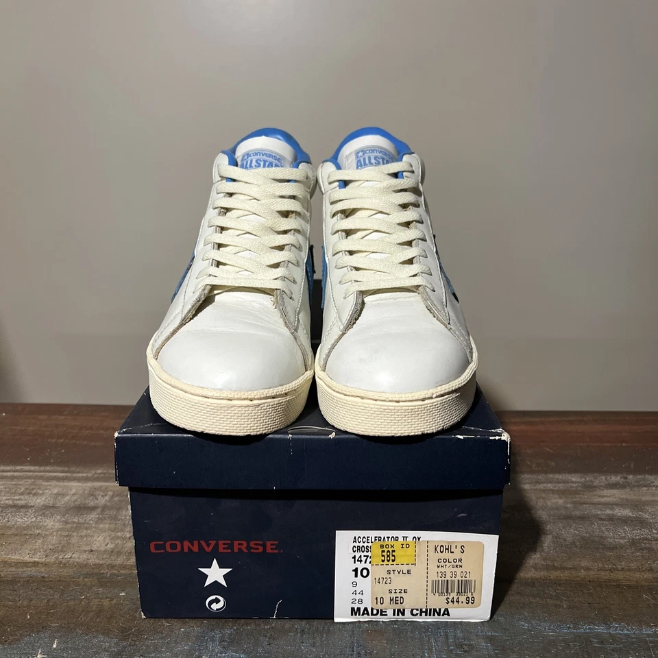 Converse Pro Cuero Alto UNC 1998🦄🎄Jordan 1 1985/2015/Reimaginado Foto 3 de 4