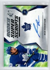2020-21 SPx Rookie Superscript #RSNR Nick Robertson C