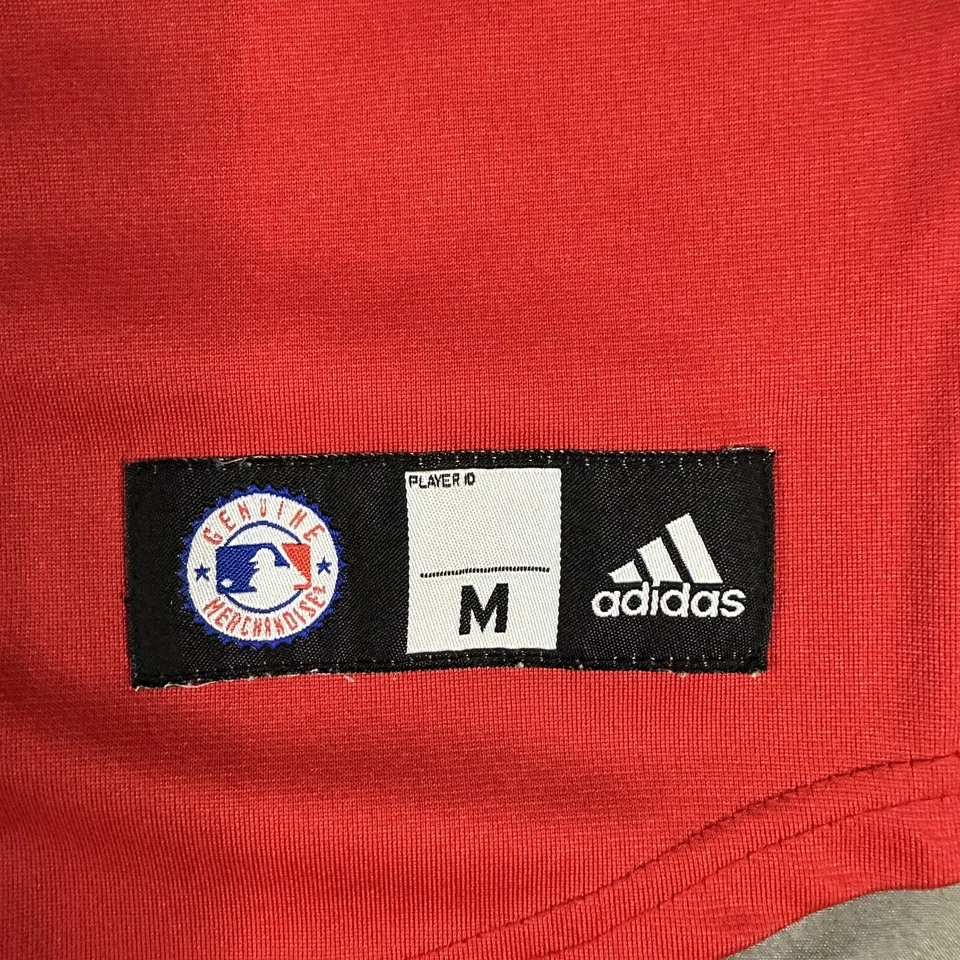 Camiseta Adidas Cardenales de San Luis Niños Mediana Roja David Freese MLB Béisbol Foto 4 de 4