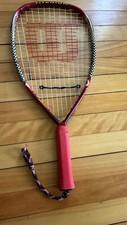 Wilson raquetball raquet with case. Titanium Hammer Pro. With case.