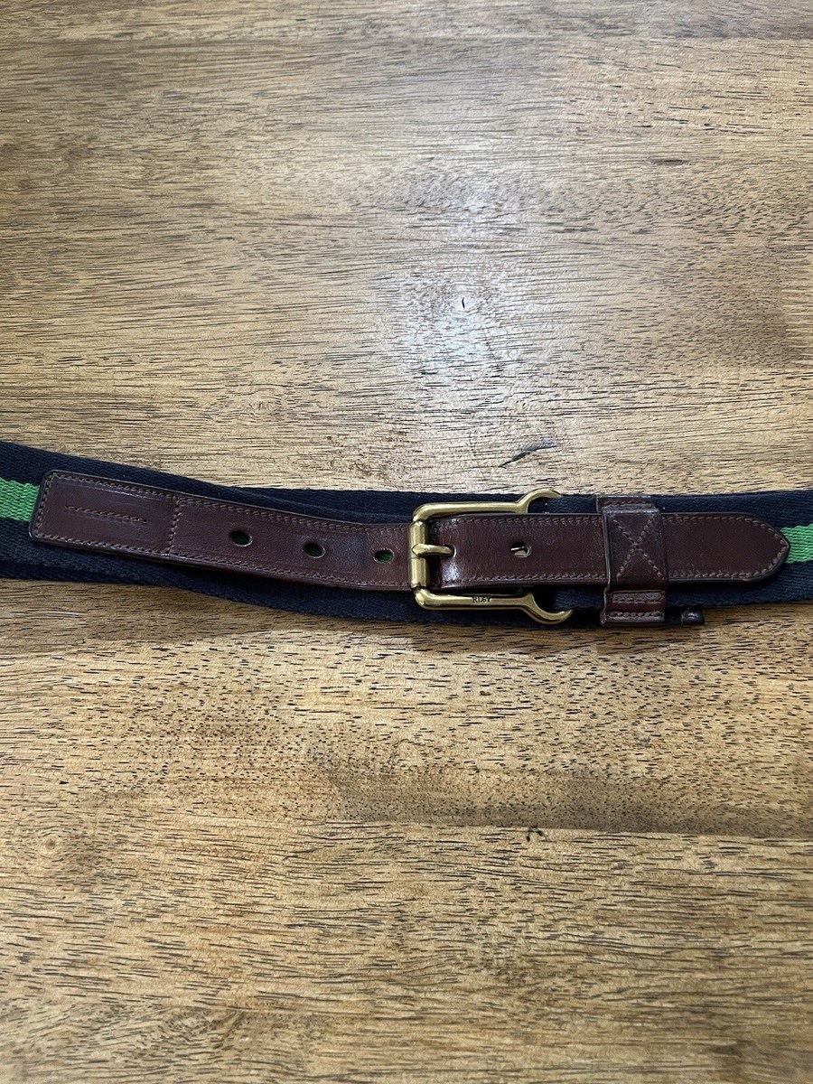 ラルフローレン　Vintageベルト Vintage Ralph Lauren RL67 Belt Men's 40/100 Solid Brass
