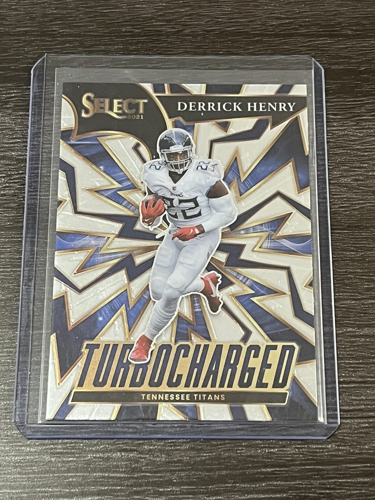 2021 Panini Select Derrick Henry Turbocharged #TUR-20 Tennessee Titans