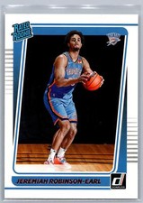 2021-22 Donruss #220 Jeremiah Robinson-Earl Rated Rookie Card RC Cards