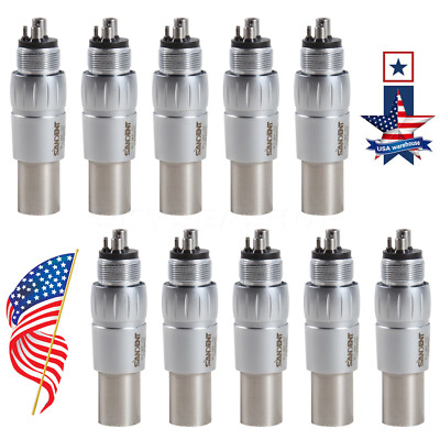 1-10Pcs USA NSK Style Dental 4Hole Quick Coupler for High Speed Handpiece WJ-M4