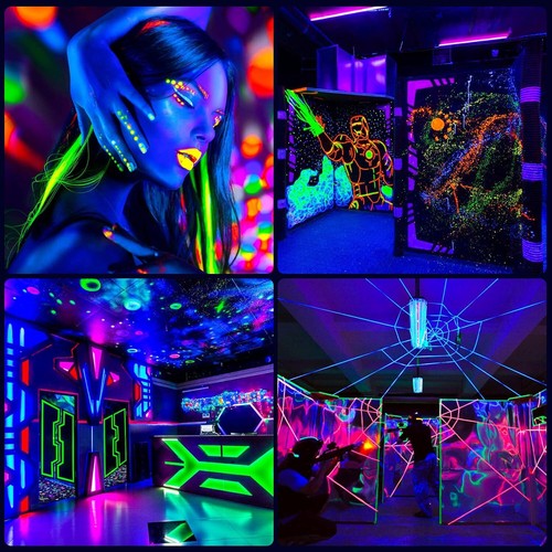 50W LED UV Ultraviolet Floodlight Waterproof 365nm 395nm Spot Lamp Bar for Party - Picture 10 of 13