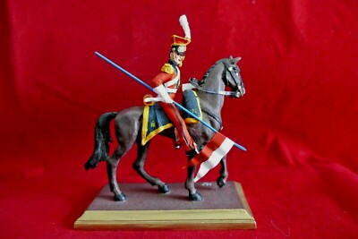 Figurine d'art Signé Claude Alexandre Soldat Infanterie de ligne 1er Empire