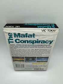 Mafat Conspiracy Nintendo NES Complete CIB Rare Near Mint In Cello!!