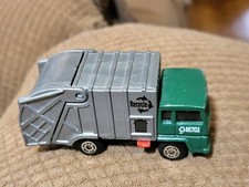 Matchbox Superfast 36 1979 Green/Gray Refuse Truck Recycle VGUC C18