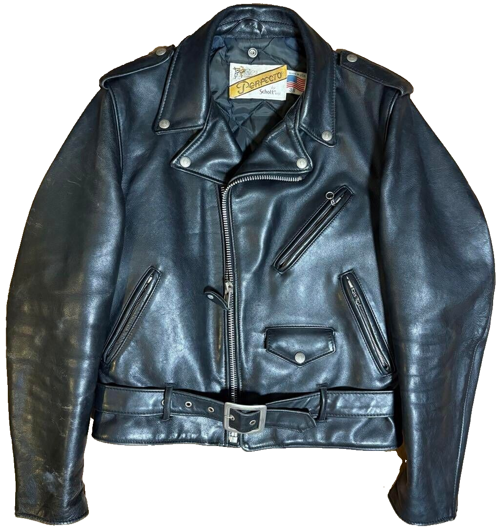 Schott 118 Double Riders Jacket Blouson Men Size 38 Vintage With