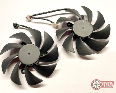 DELL LENOVO NVIDIA 3070 3080 3090 RTX Ersatz Grafikkarte Lüfter Set (4 Pin)