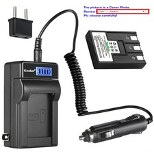 Kastar Battery LCD AC Charger for NB-3LH Canon PowerShot SD10 SD100 SD110 SD20