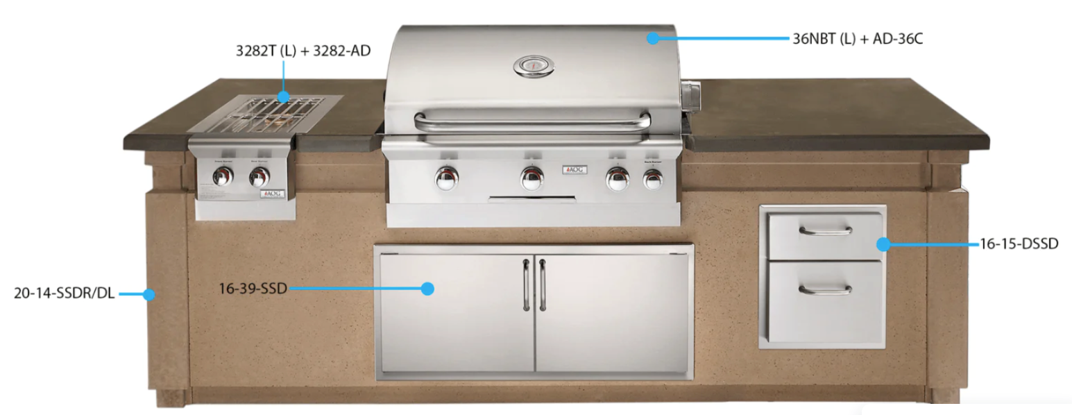 Fire Magic ID790CBD108SM Pre-Fab Island | eBay
