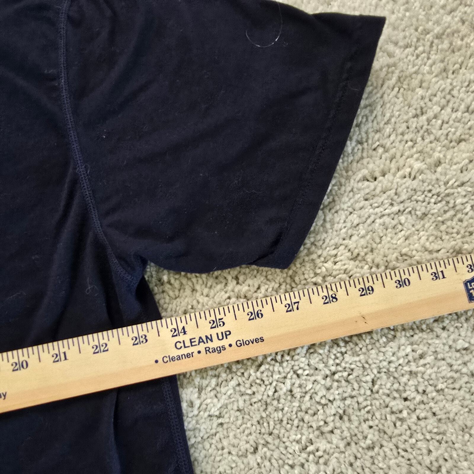 BYLT Basics Mens Lux Performance Workout Gym Shirt XXL 2XL Navy Blue 