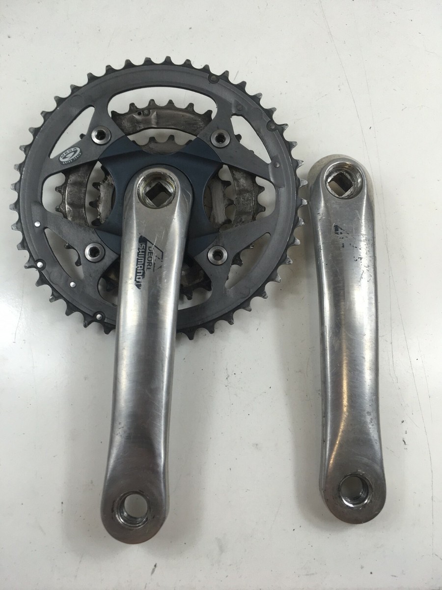 Shimano Deore LX FC-M570 175mm 44/32/22 MTB Crankset 9 Speed Shimano Deore LX FC-M570 175mm 44/32/22 MTB Crankset 9 Speed