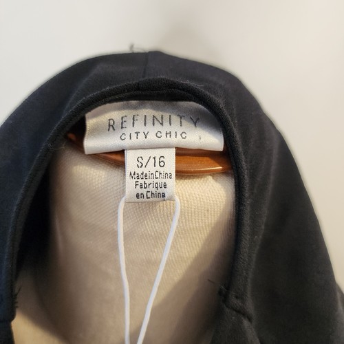 City Chic Refinity womans dress size 16 black in color brand new with tags. - Picture 3 of 7