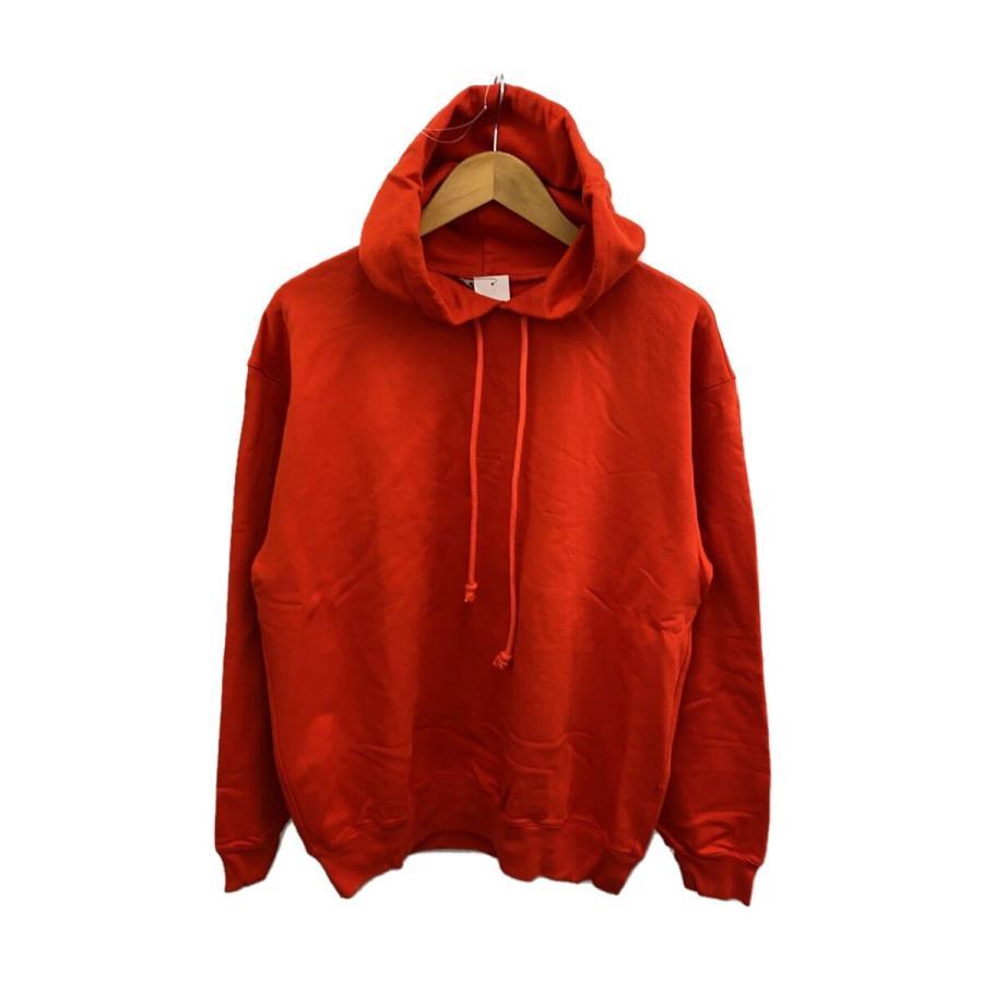 AURALEE 21AW SUPER MILLED Sweat PULLOVE Size: 3 Orange Men
