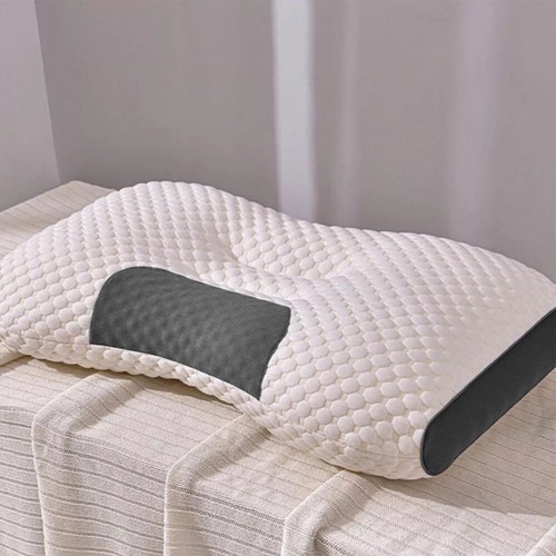 48*74cm Kopfkissen Nackenkissen Orthopädisch Schlafkissen Nackenstützkissen - Bild 3 von 15