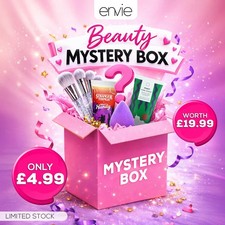 Envie Beauty Mystery Box Makeup Bundle Surprise Gift Set & Cosmetics Essentials