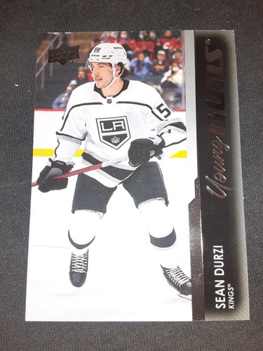 2021-22 Upper Deck Young Guns Sean Durzi #724 rookie card