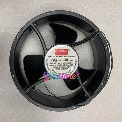 1 Pc. New Dayton 665 CFM AC Axial Fan 4WT45A 220-240V 0.13/0.15A 30W 2Pin