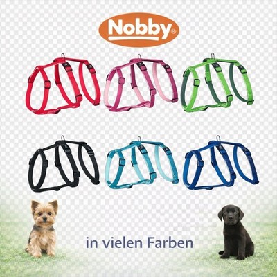 Nobby Sicherheitsgeschirr TURVA - Nylon Neopren - Panikgeschirr Hundegeschirr