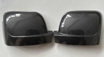 KOHLENSTOFFFASEROPTIK TÜR FLÜGEL SPIEGEL ABDECKUNGEN ZIERLEISTE PASST FÜR FIAT TALENTO 2016-2022