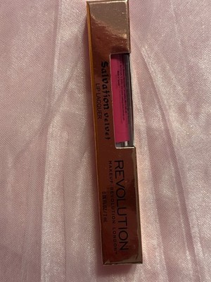 Revolution Salvation Velvet Lip Gloss Pink Liquid 0.06 fl oz 2 ml