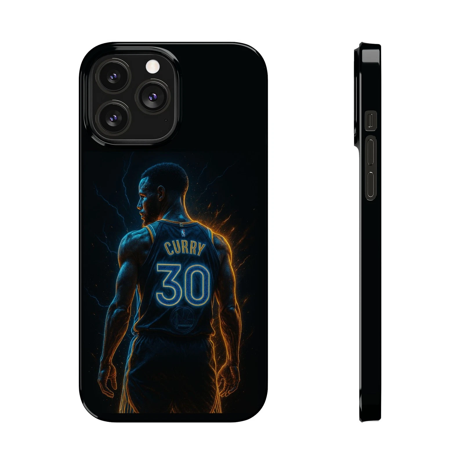 Stephen Curry Basketball iPhone Case, NBA Mobile Cover, Golden State Warriors