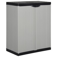 Armoire de Rangement de Jardin avec 1 Etagère 68x40x85 cm Organisateur vidaXL