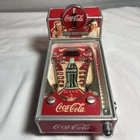 VTG Coca Cola Enesco Pinball Machine 1998 Musical Bank Vintage Collectible Box