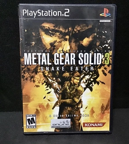 Metal Gear Solid 3 Snake Eater Sony PlayStation 2 PS2