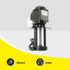220V Elektrische Pumpe Werkzeugmaschinen-K&uuml;hlwasserpumpe Einphasig F&ouml;rderh&ouml;he 4m