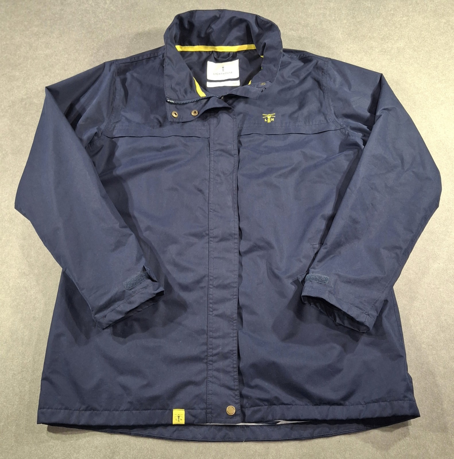 Lighthouse Beachcomber Jacket Womens Medium Blue … - image 1